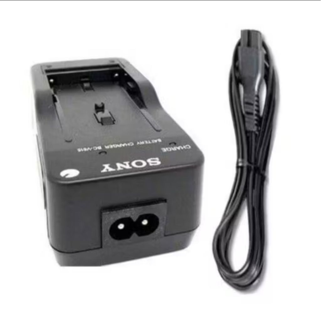 CHARGER V615 HANDYCAM SONY SD1000 HD1000 MC15000 MC25000 PD170 NX3 NX5 NX100 SERI TRV BERKUALITAS