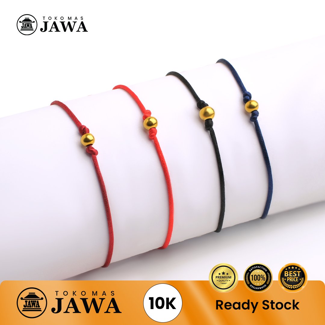 Gelang Tali Emas Cade Kadar 10 Karat Toko Mas Jawa