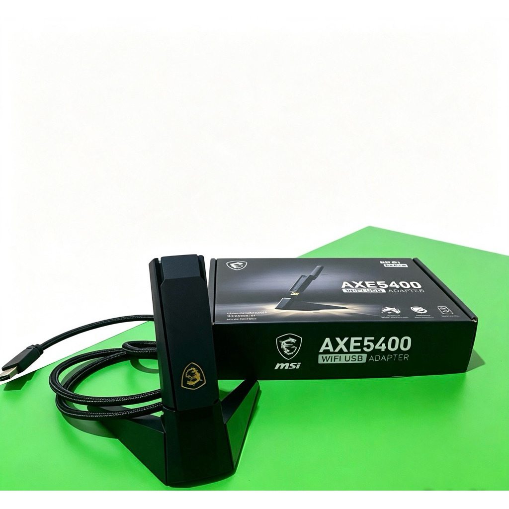 MSI AXE5400 WiFi 6E USB Adapter (GUAXE54)Original