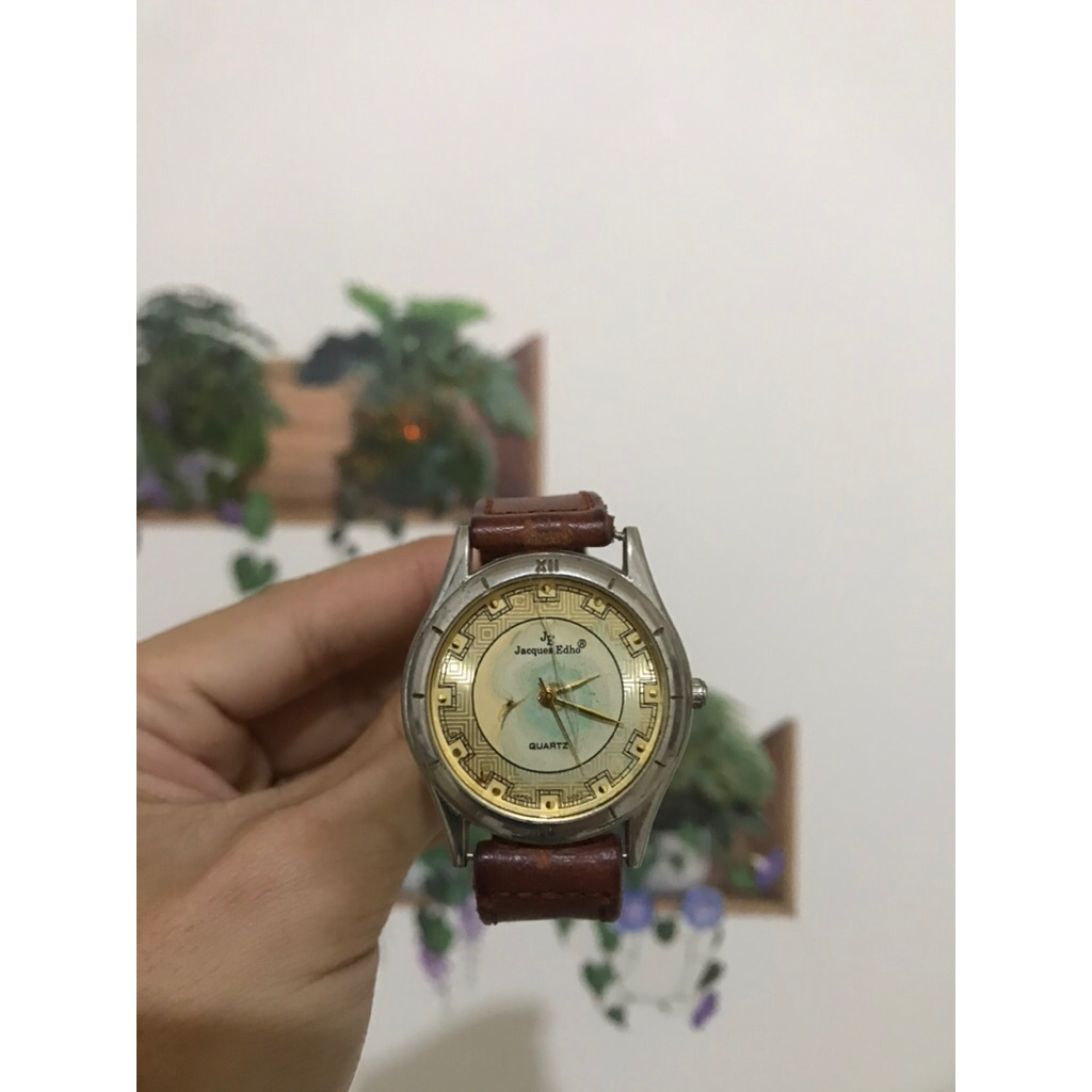 Jam tangan Jacques Edho Gold 18k bekas orang