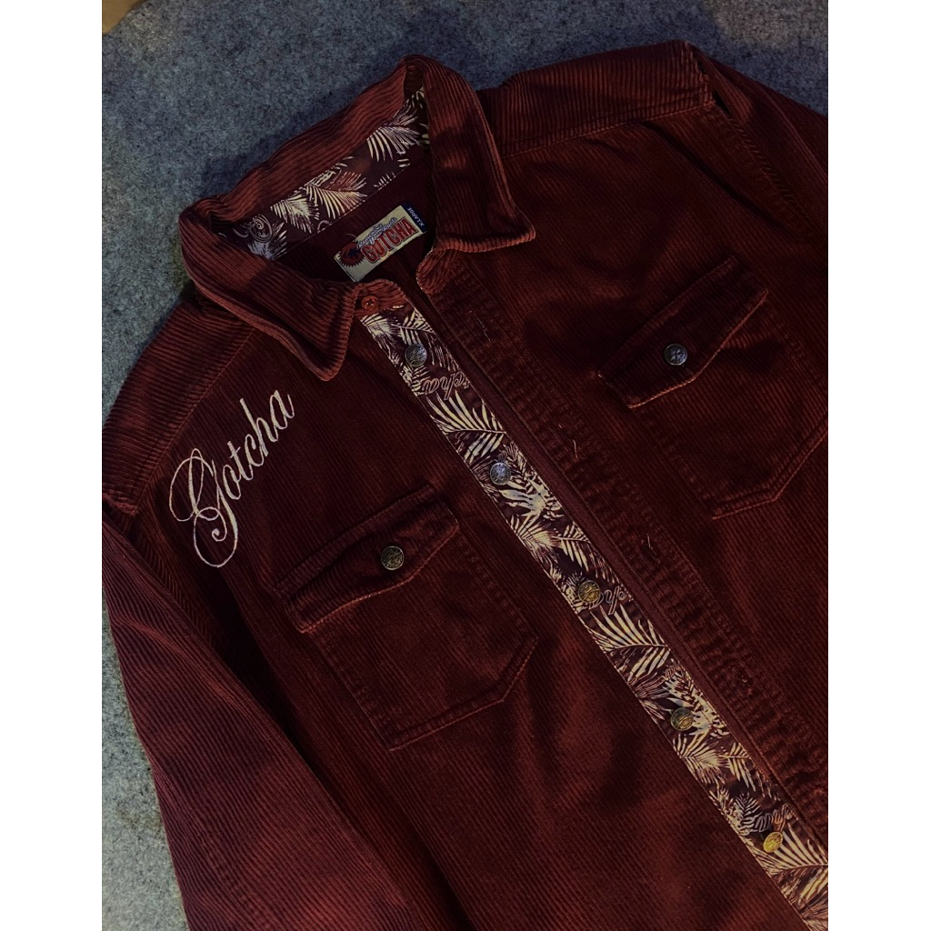 gotcha corduroy jacket second