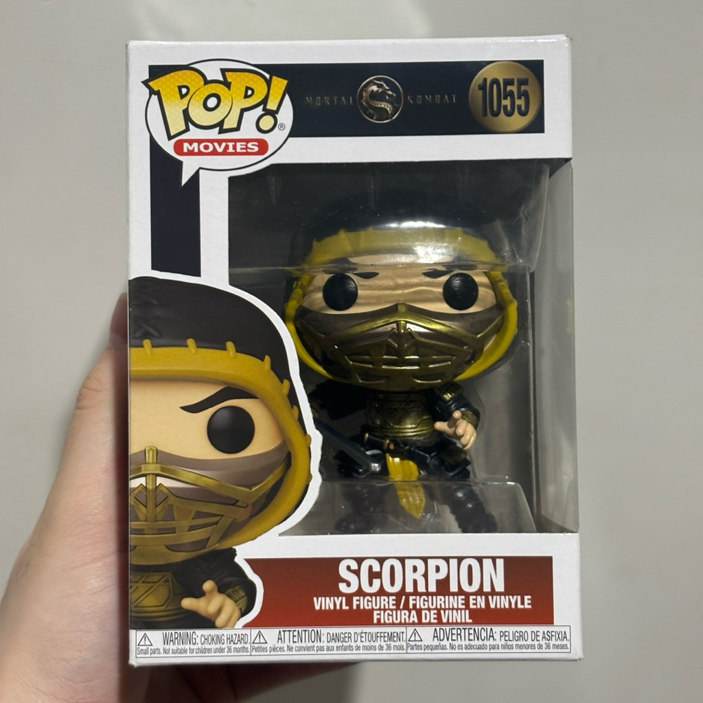 Funko Pop Movies SCORPION ( Metallic ) Mortal Kombat