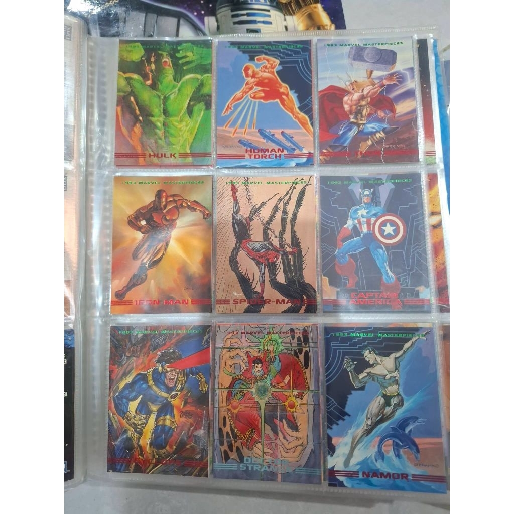 For Sale Marvel Masterpiece 1993 Set kurang 5 pcs (no.6,11,31,55,89)