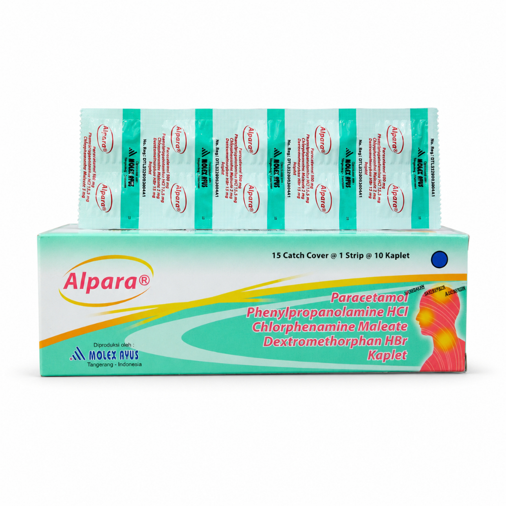 Alpara Blister 10 Tab - Obat Batuk dan Flu