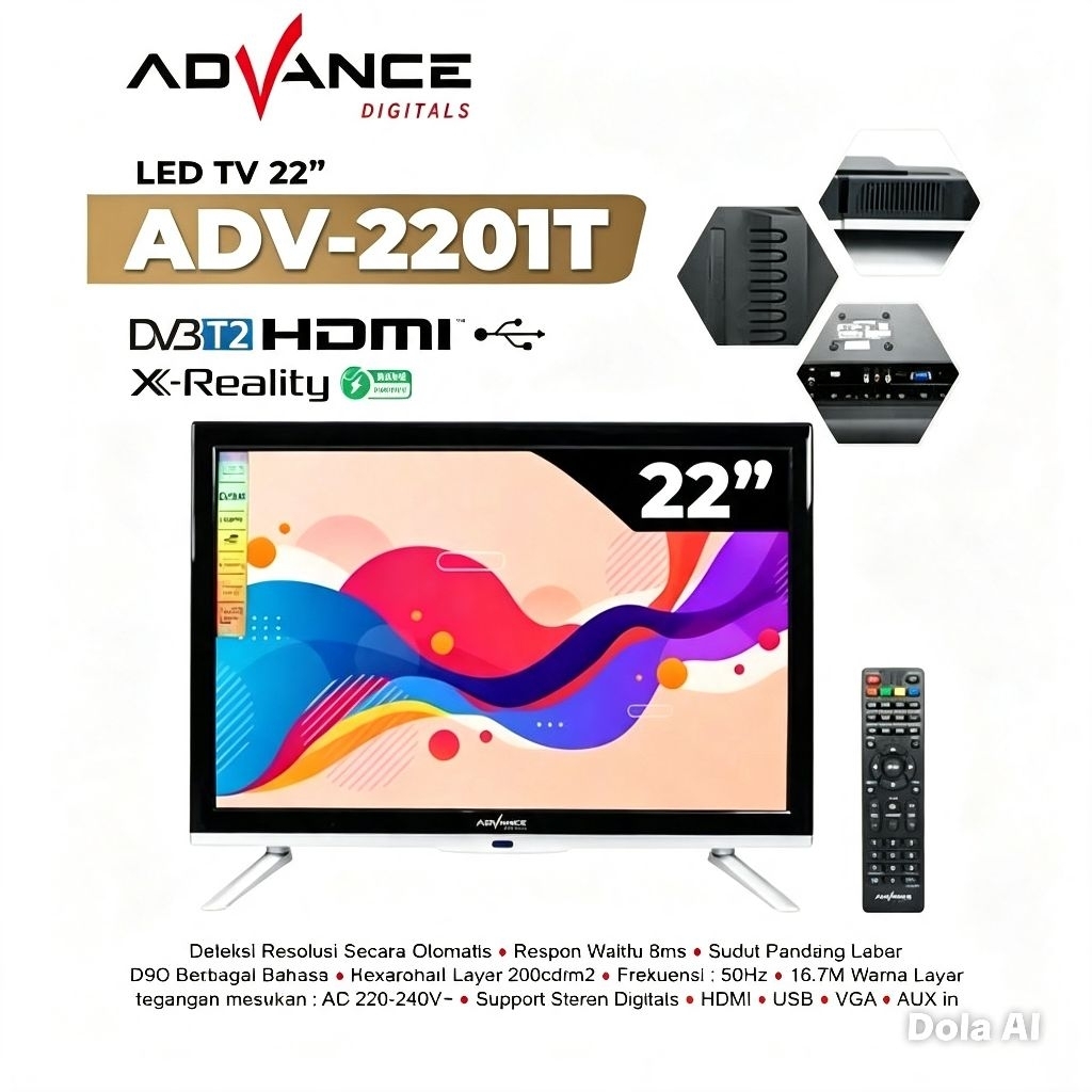 Advance TV Digital 22 Inci ADV-2201T