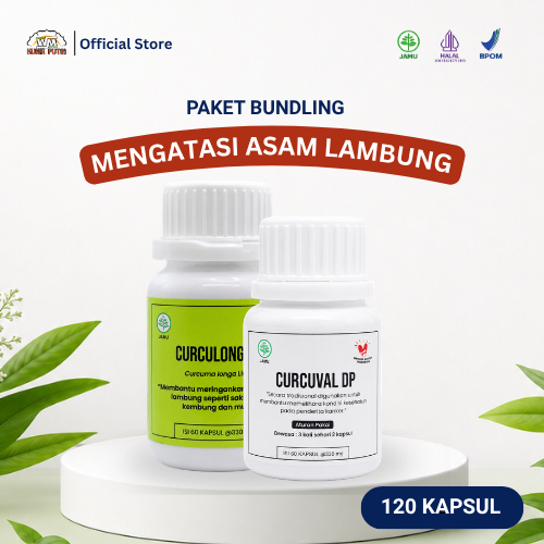 WINDRA MEKAR - Curcuval DP Kunir Putih dan Curculong DP Kunir Kuning 120 Kapsul