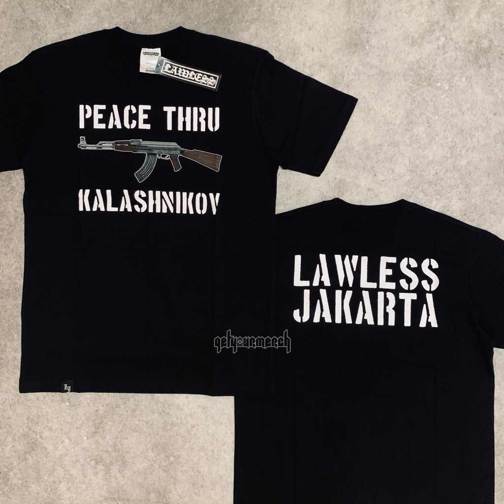 Lawless Jakarta - Kalashnikov Tshirt - Black