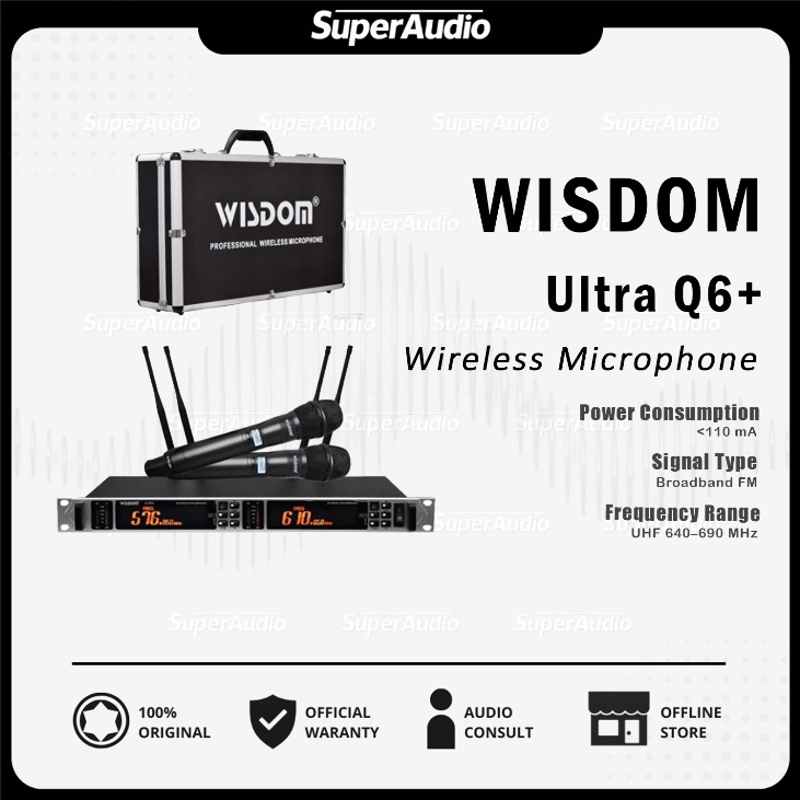 Wisdom Q6+ Wireless Microphone