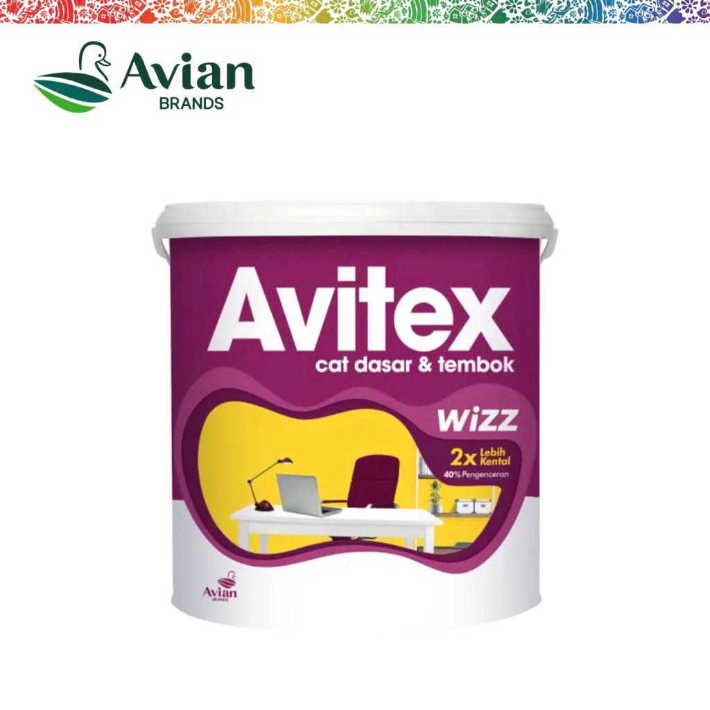 AVIAN AVITEX WIZZ CAT TEMBOK PUTIH 5KG