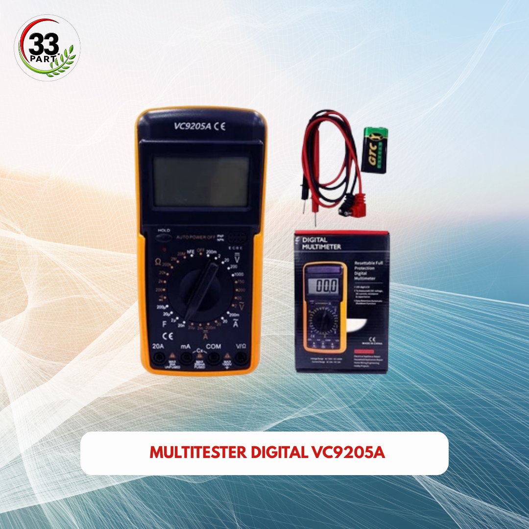 Multitester Digital VC-9205A / Tester Digital VC9205A / Alat Service Hp / Tools Handphone