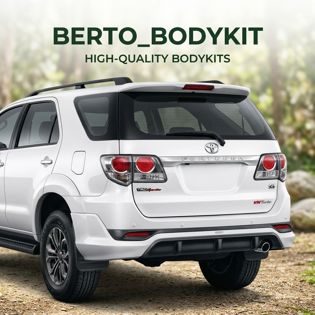 AKSESORIS BEMPER MOBIL BODYKIT FORTUNER 2014 TRD STYLE