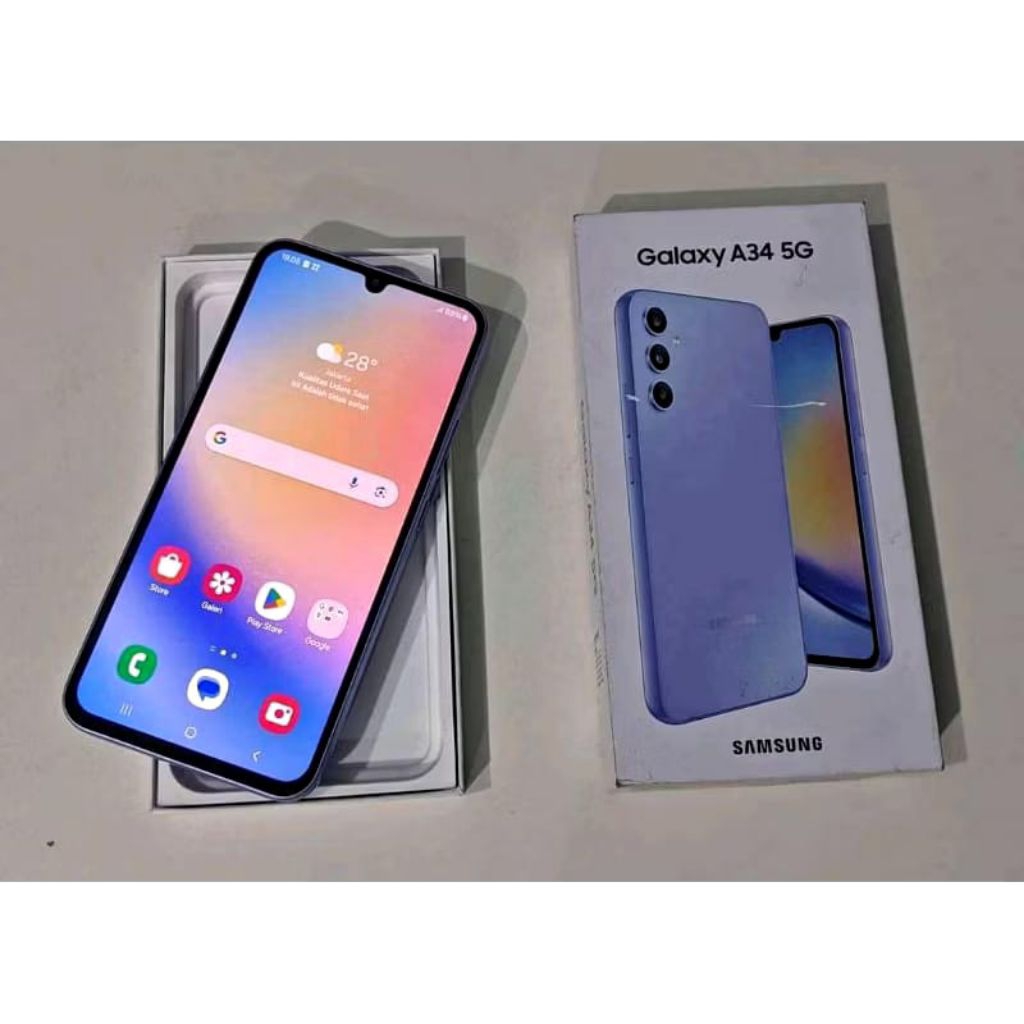 Samsung galaxy a34 5g second like new