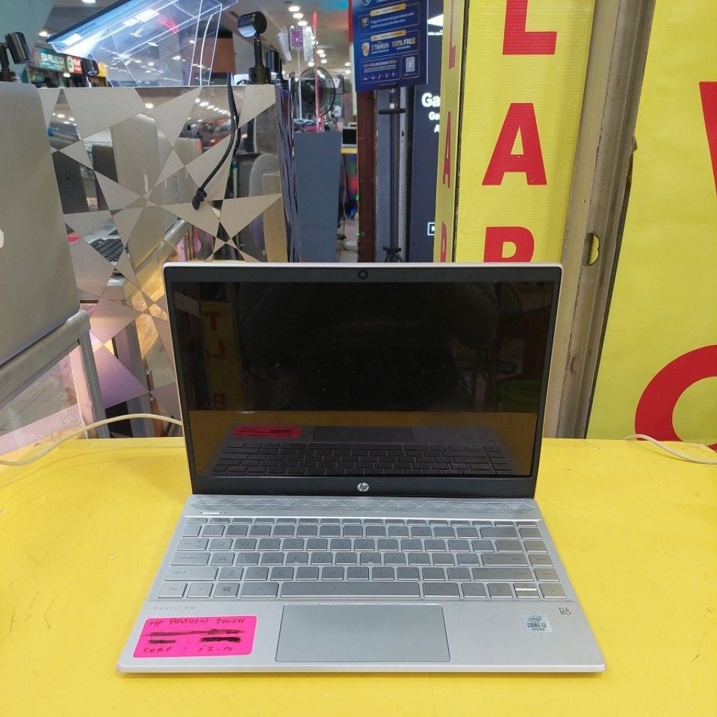 Laptop Hp Pavilion 13-an1033TU core i3 gen 10 NYALA Normal LCD RUSAK Ram 8GB Onboard tanpa ssd jual 