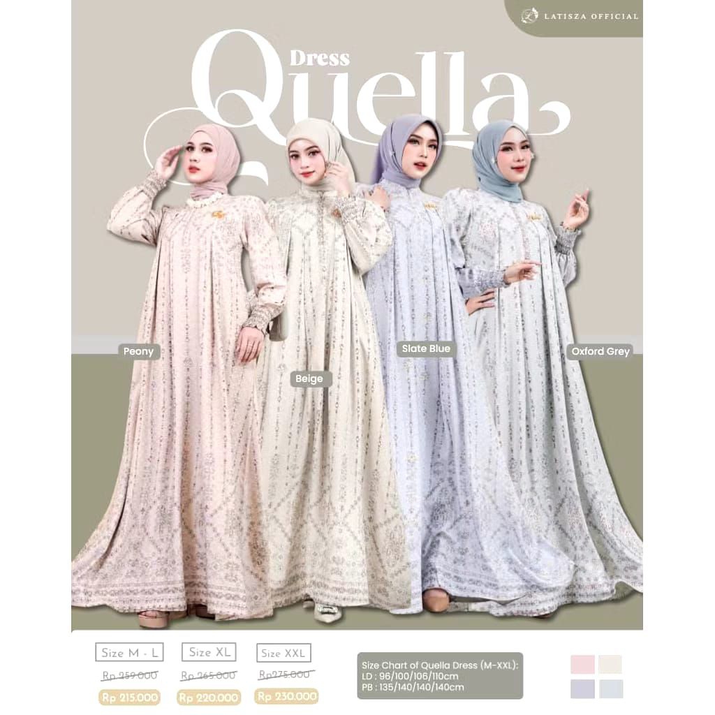Quella//gamis terbaru latisza