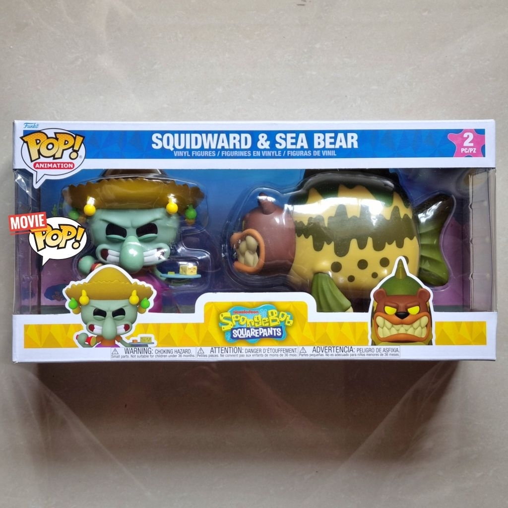 Funko POP Squidward & Sea Bear Spongebob Squarepants