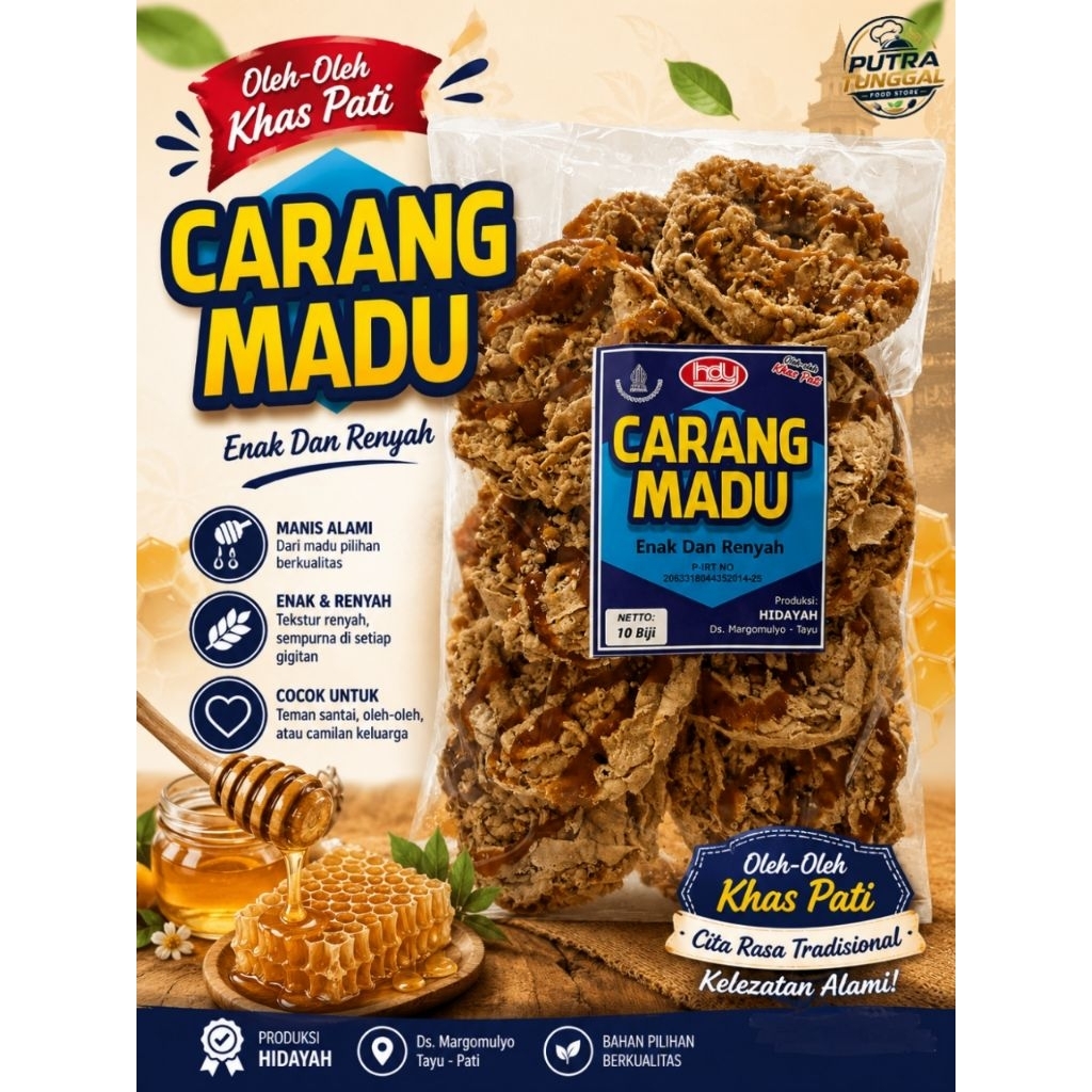 Carang Madu Oleh Oleh Khas Pati