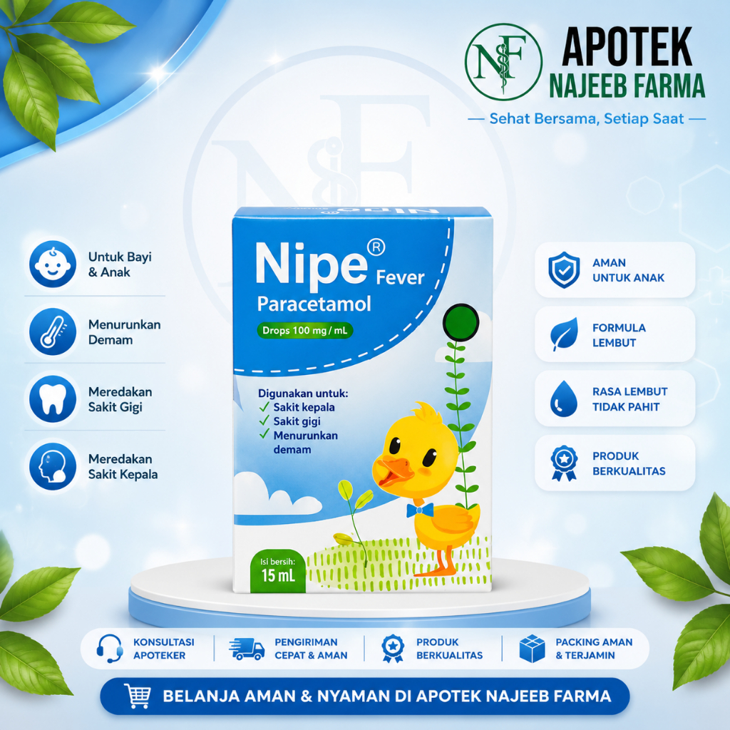 NIPE FEVER 100 MG/ML DROP 15 ML