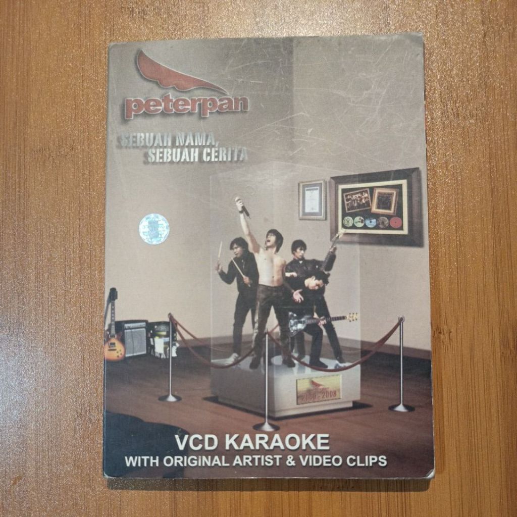 [ORIGINAL] VCD Karaoke Peterpan - Sebuah Nama, Sebuah Cerita (Koleksi Langka / Preloved)