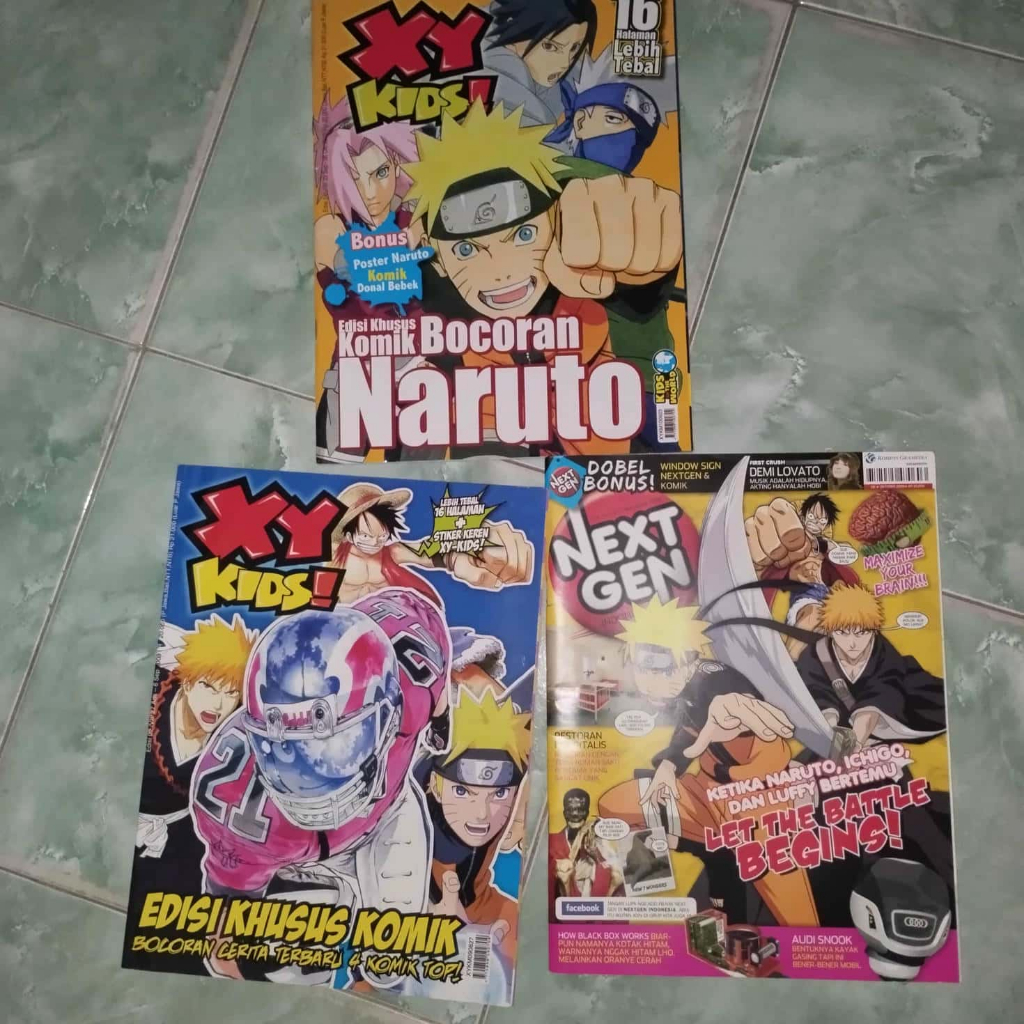 Majalah Buku Komik Animonster Hotgame XY Kids Next Game Game21 Gamestation
