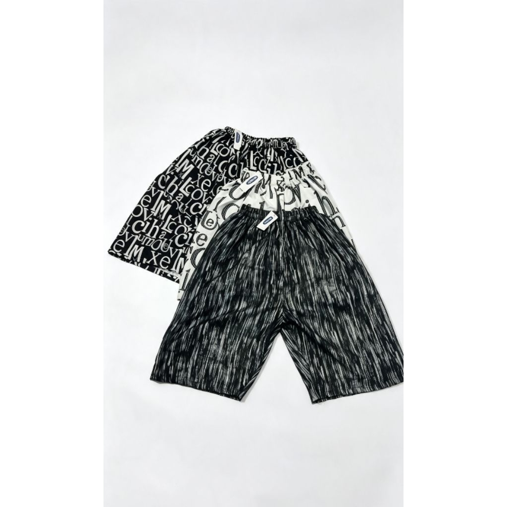 CELANA BOXER PRIA WANITA CELANA BOXER PANJANG 53CM SELUTUT