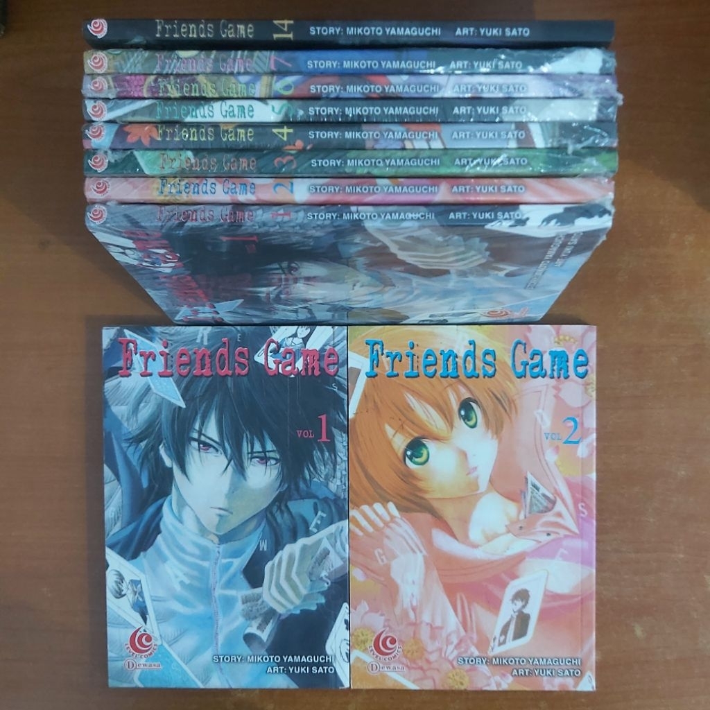 FRIENDS GAME - KOMIK FRIENDS GAME - SEGELL ORI GRAMEDIA - JUAL SATUAN - KOMIK MURAH