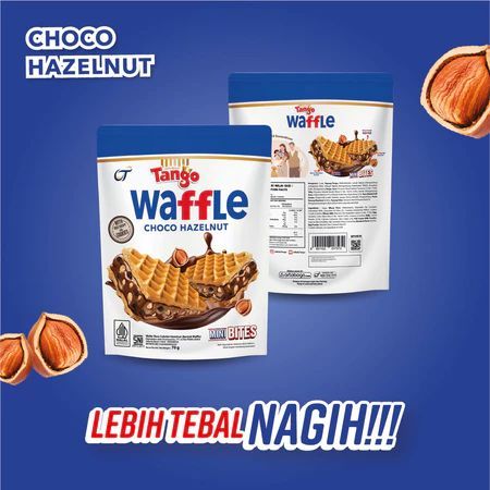 Tango Waffle Choco Hazelnut [1 Pouch 70 Gram]