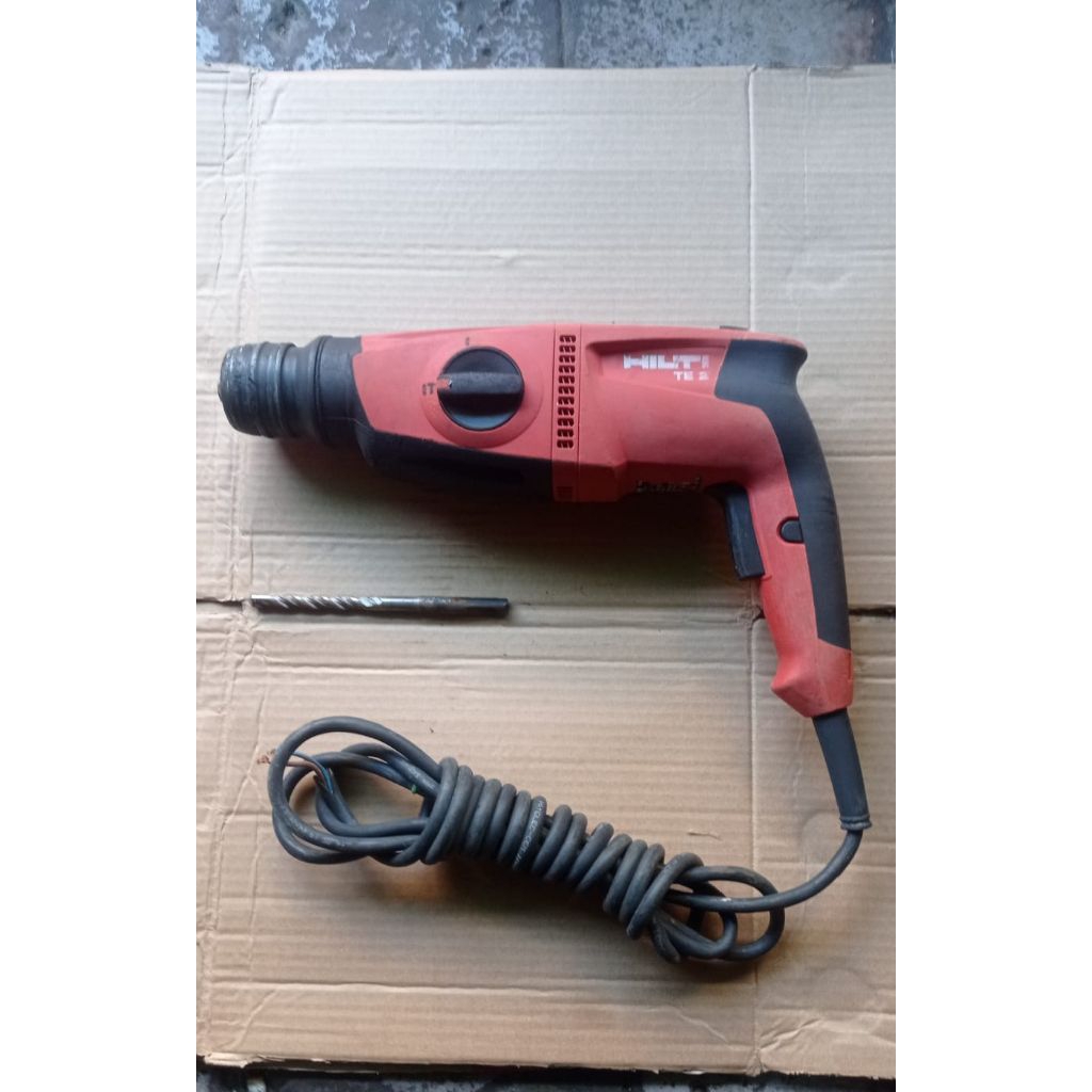 MESIN BOR SDS PLUS  2FUNGSI HILTI TE 2 SECOND