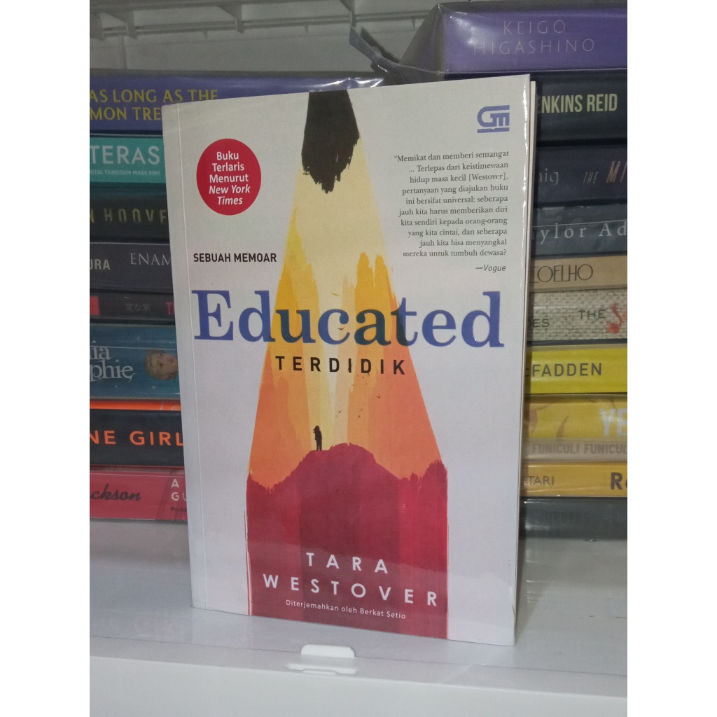 [Preloved] Buku Ori Educated Tara Westover Bahasa Indonesia