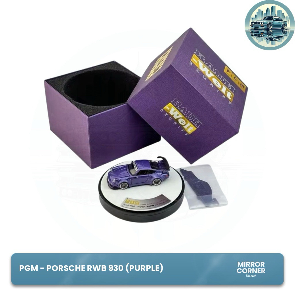 PGM - Porsche RWB 930 Purple 1/64