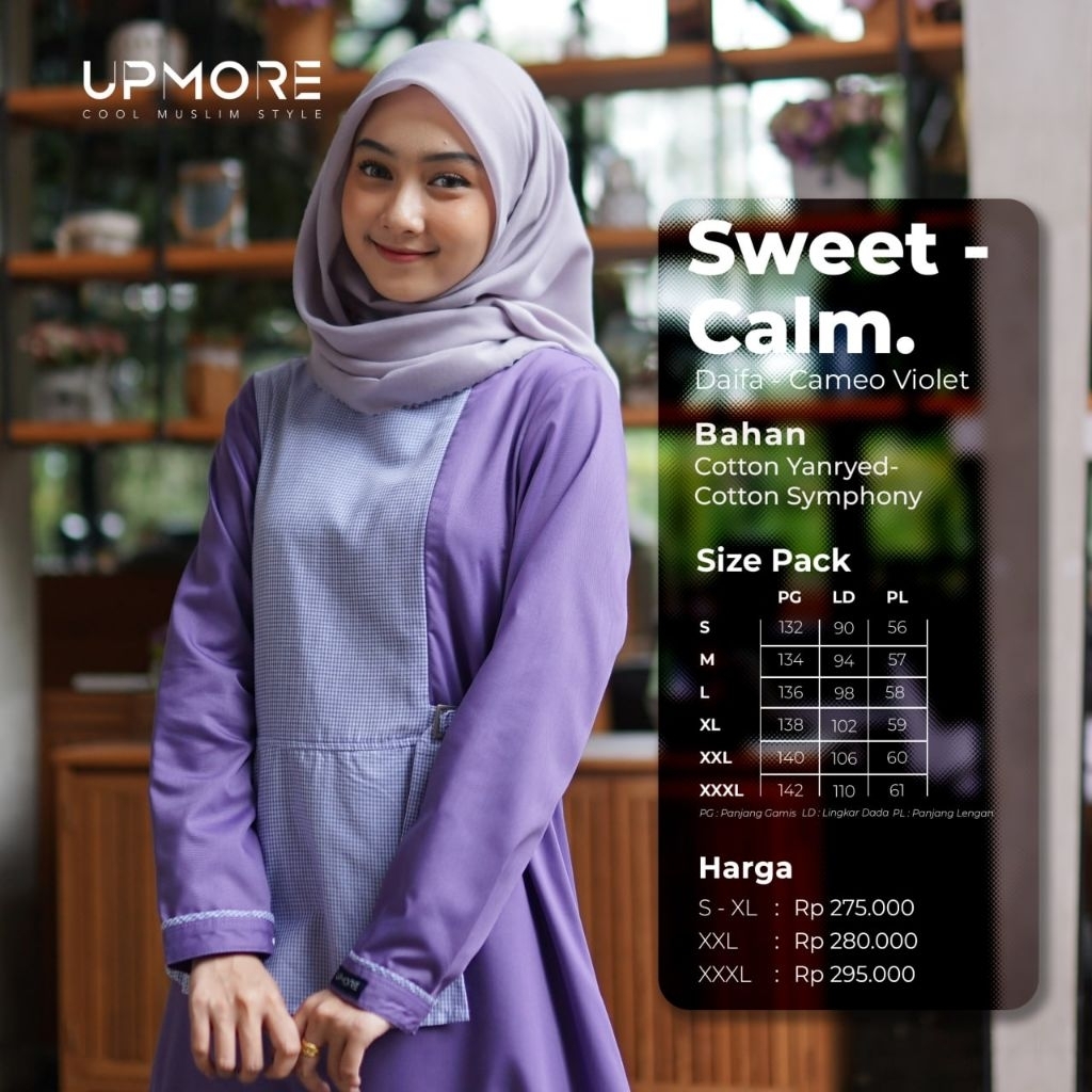 TERMURAH GAMIS UPMORE//DAIFA