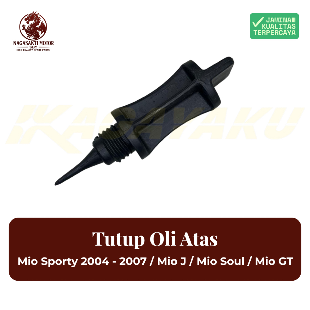 Colokan Tutup Oli Atas Yamaha Mio Sporty / Mio Old / Mio Soul / Fino Karbu