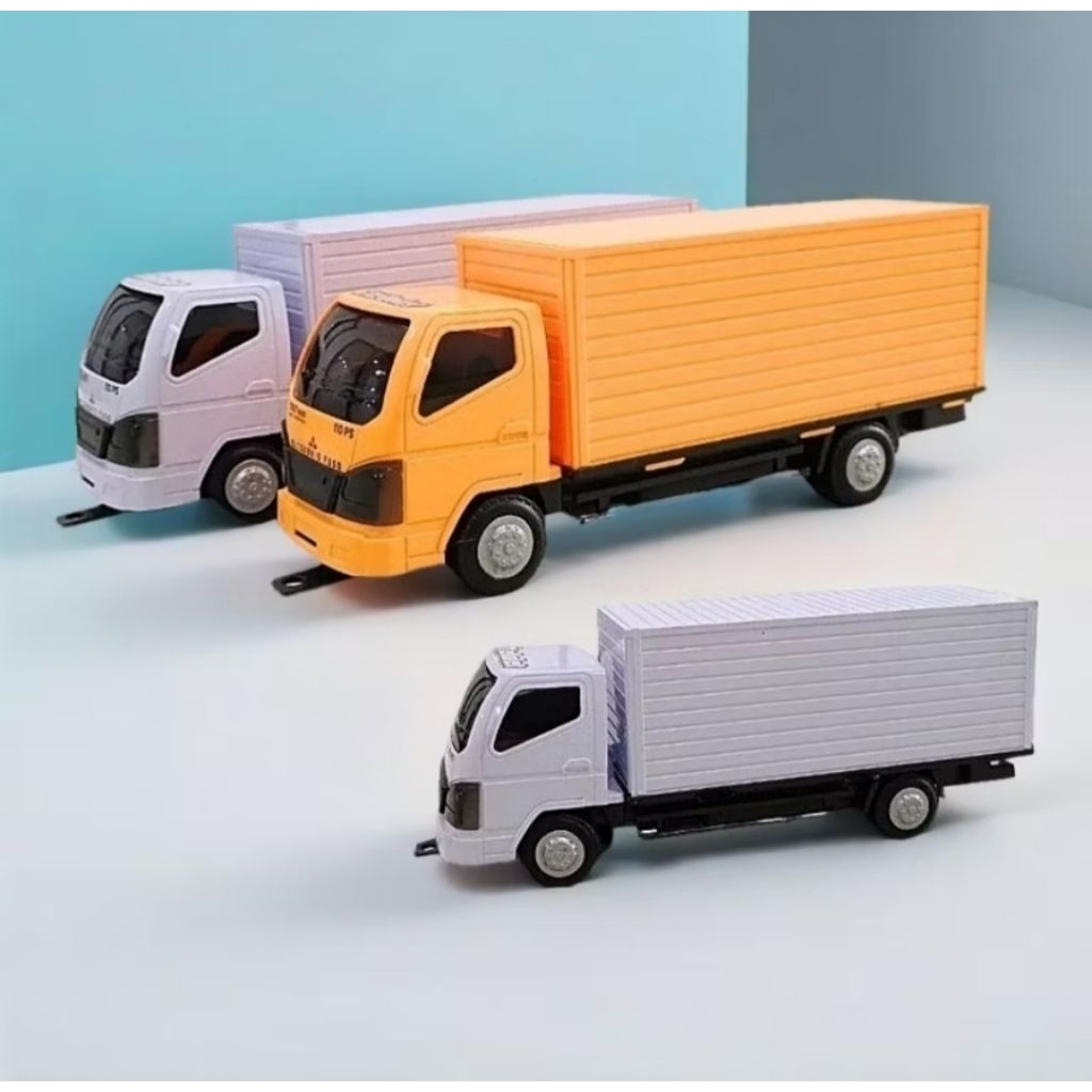 Mainan Truck Box Fuso Canter