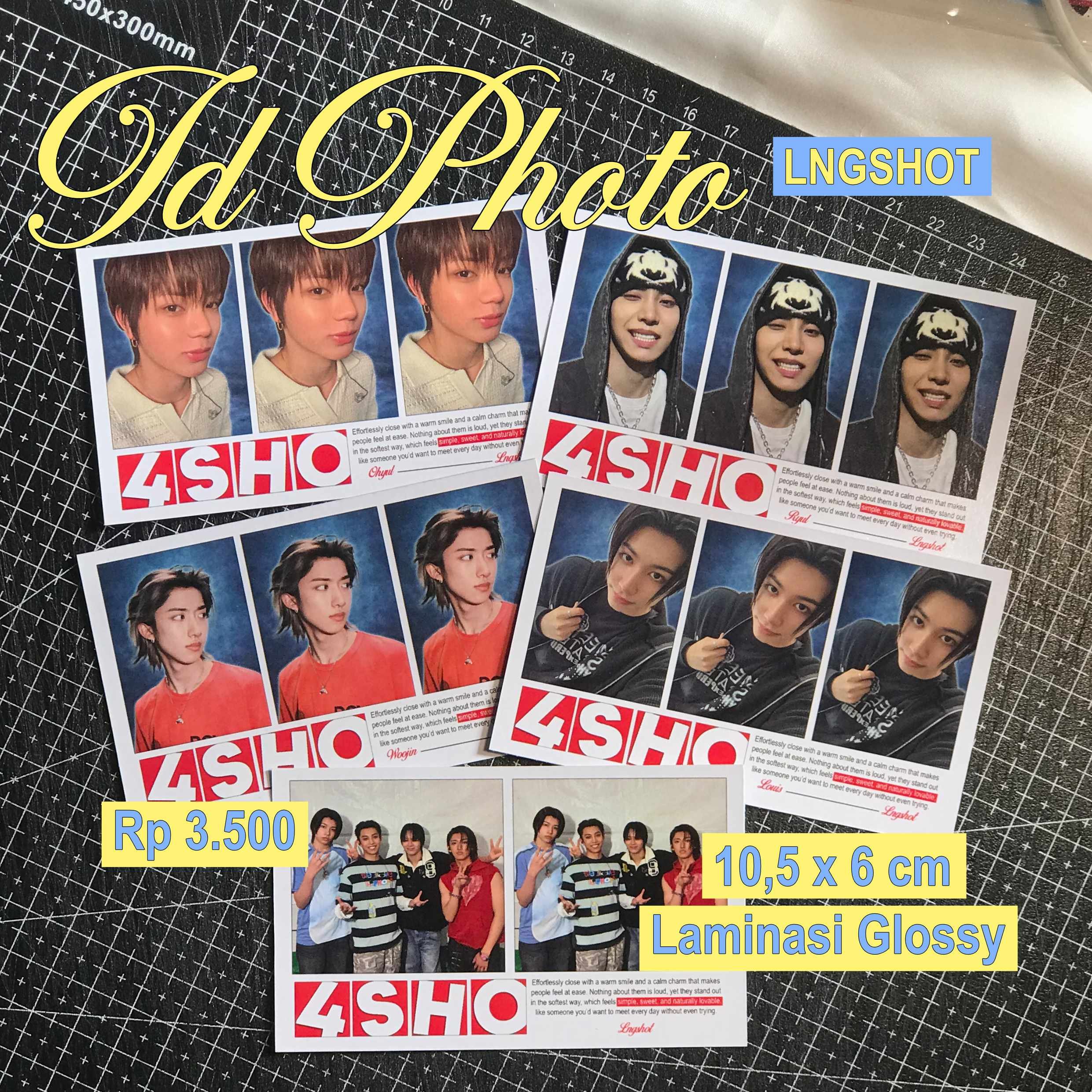 LNGSHOT ID PHOTO KPOP ID PHOTO