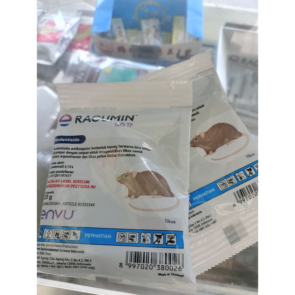 Racumin 0.075 TP rodentisida 20gr