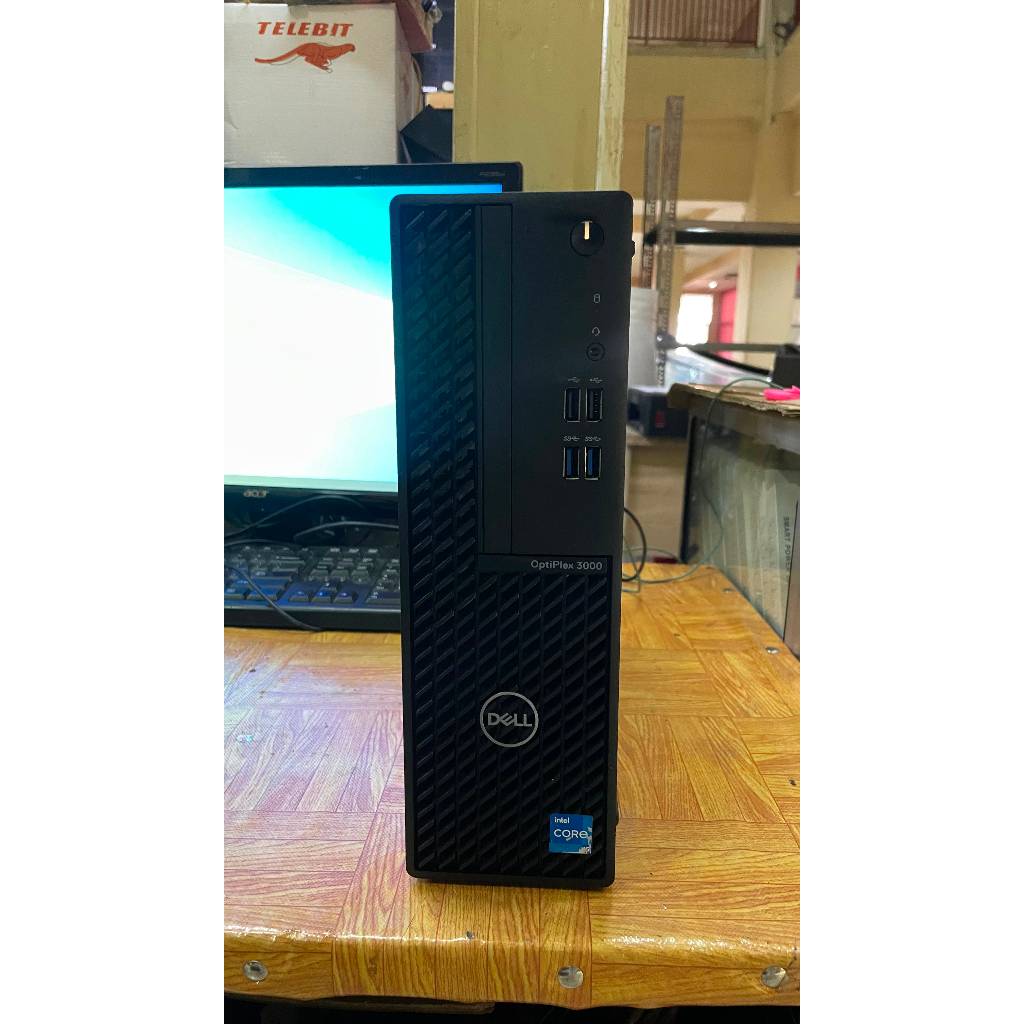 Dell OptiPlex 3000 Desktop Hitam