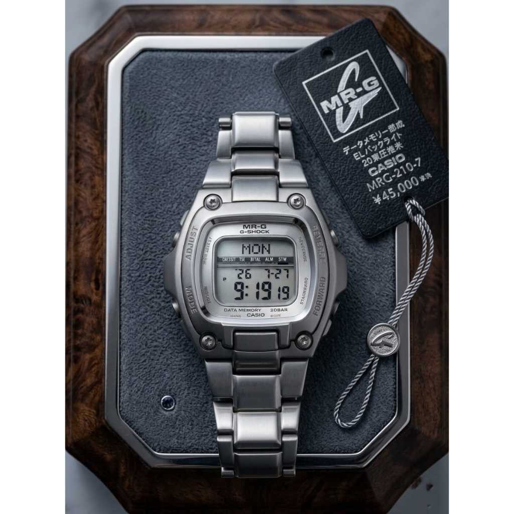 Jam Tangan Casio G-Shock MR-G 210-7 Full Titanium Original