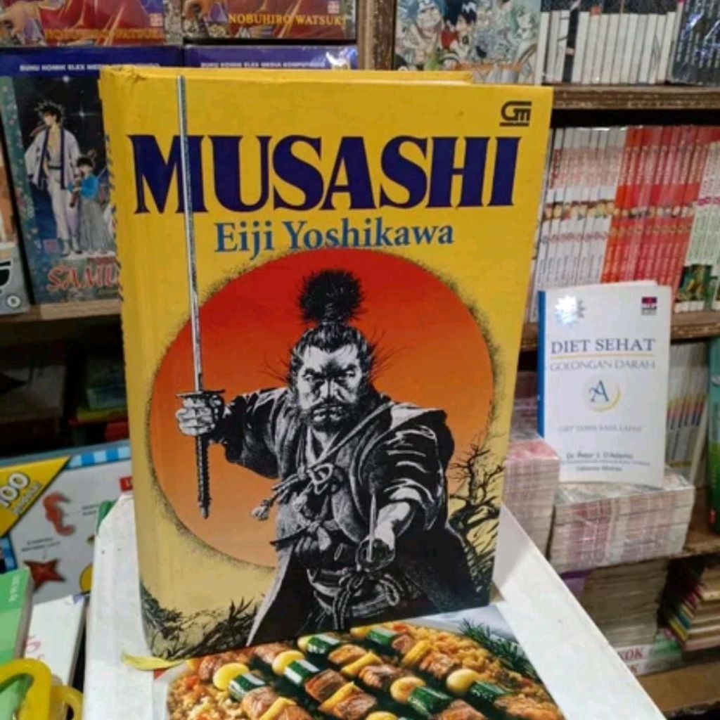 novel samurai Musashi hc tamat
