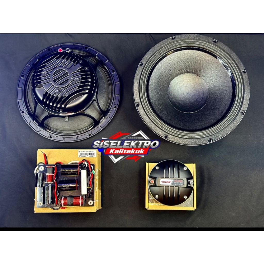 paket isian Wisdom tw24 ori speaker tweeter crossover tw24 t24 Wisdom