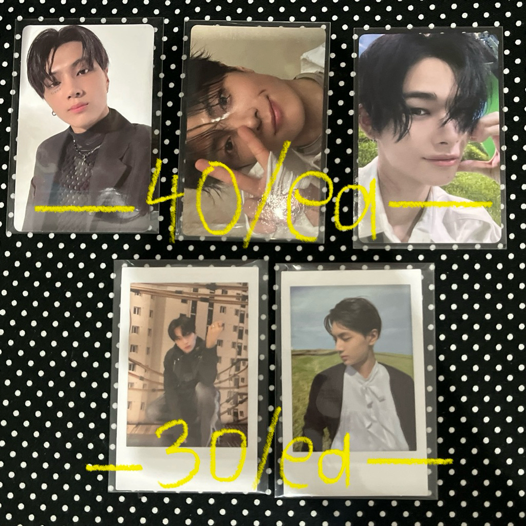 photocard official enhypen jay ni-ki dimension answer romance untold desire unleash