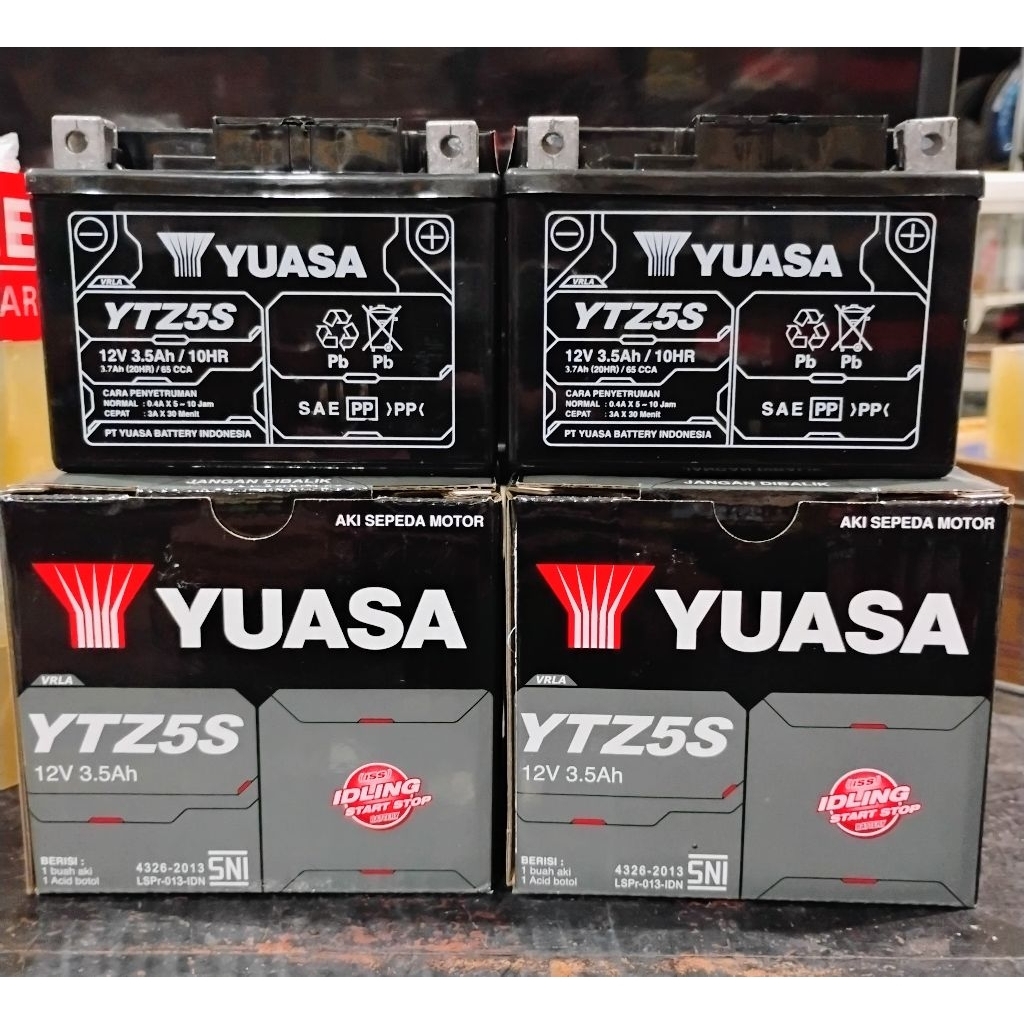 Aki Yuasa YTZ5S 12V 3.5 Ah