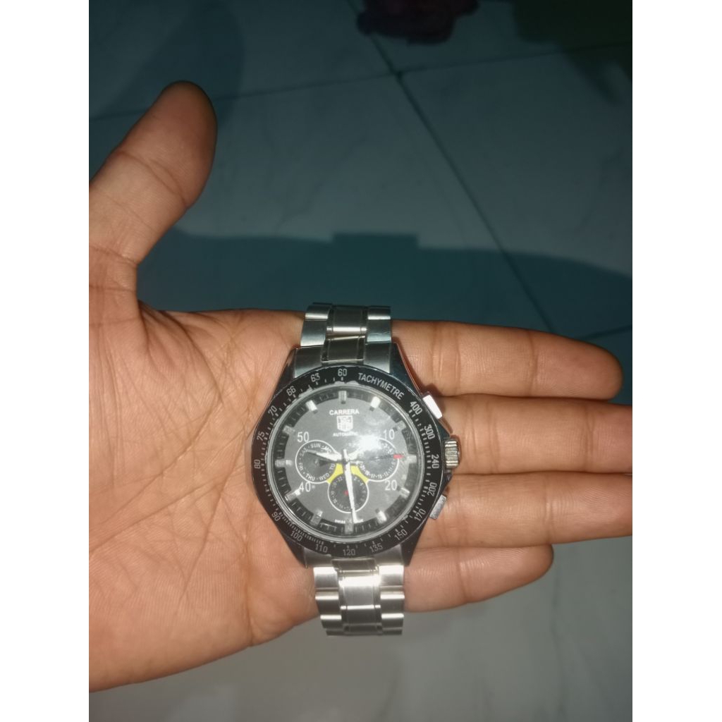 jam tangan Carrera Tag Heuer Automatic (bekas hidup normal)
