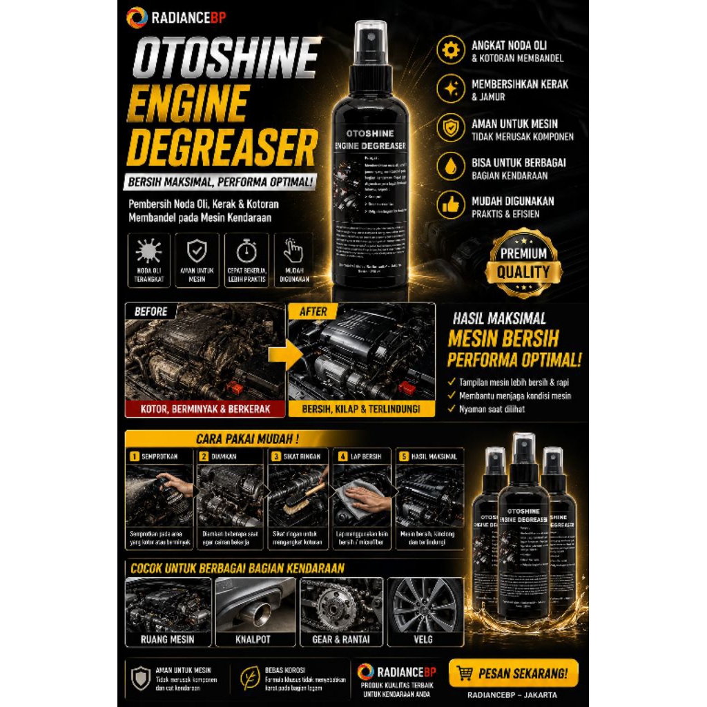 Engine degreaser