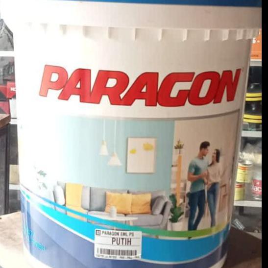 CAT TEMBOK PUTIH 5 KG DAN 20 KG PARAGON  PLAFON KAMAR RUANGAN PARAGON / Cat Tembok Paragon