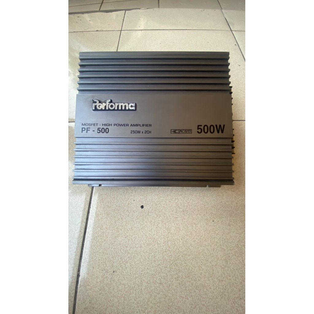 Power Semi Monoblok 2 channel Performa 500 Watt
