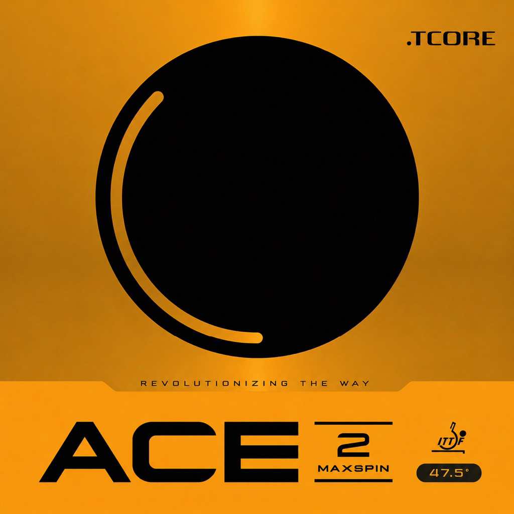 TMOUNT RUBBER PINGPONG ACE 2 MAX SPIN