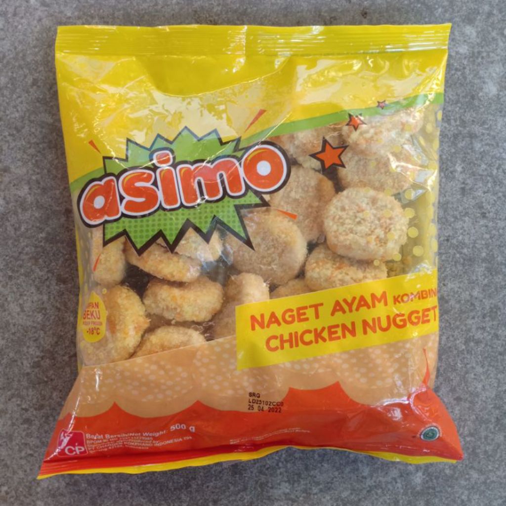 ASIMO CHICKEN NUGGET 500gr / ASIMO Nuget Ayam