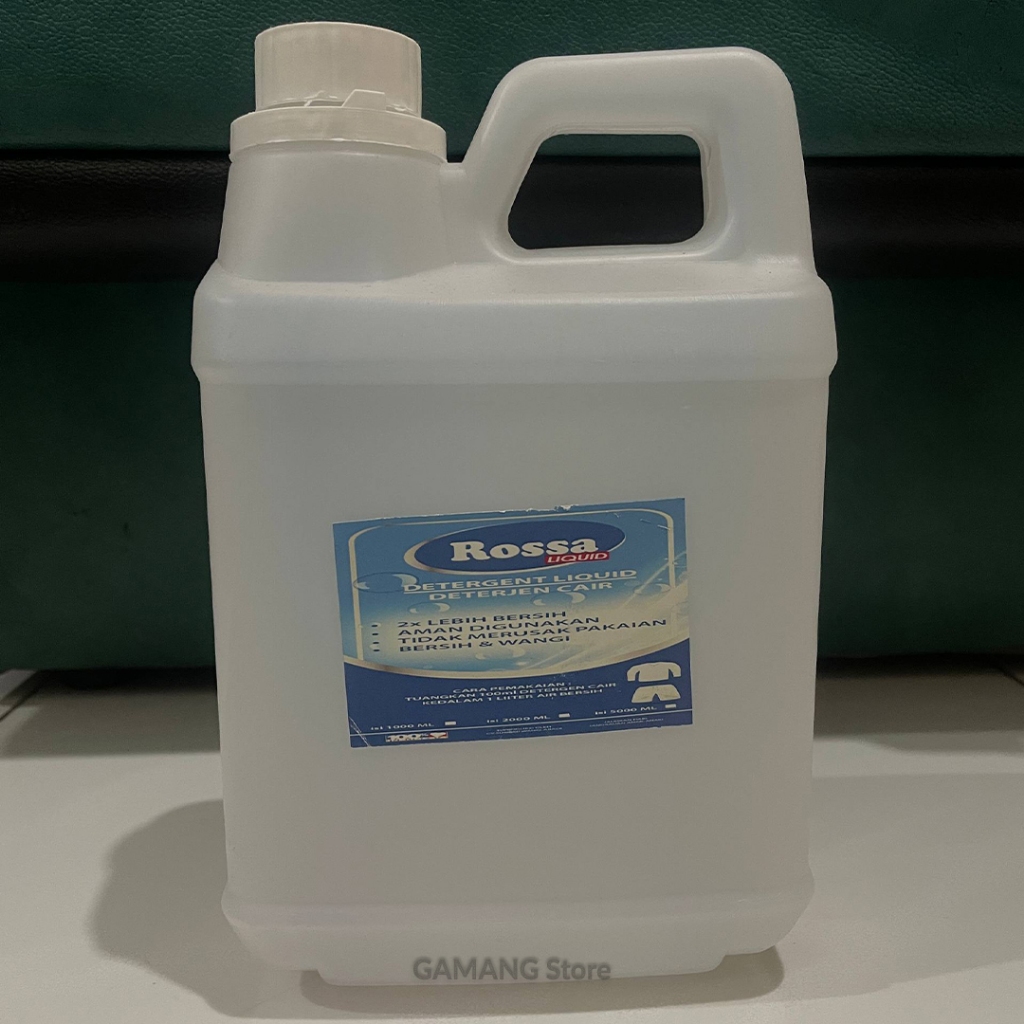 Jerigen 2 liter Tebal Second Bekas Deterjen / Kimia