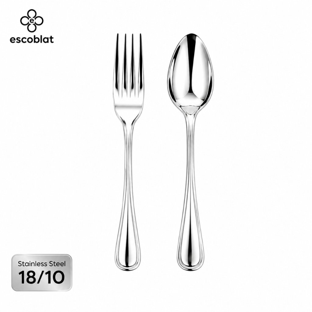 Escoblat 18/10 Stainless steel Germany List Dinner Spoon - Dinner Fork - Dinner Knife