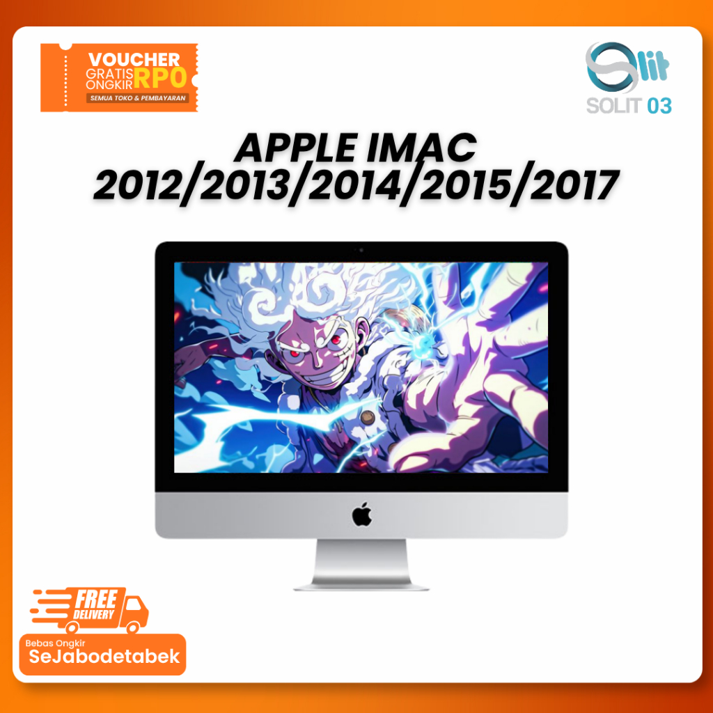 Apple iMac Second Original Mulus 2012 2013 2014 2017 All in One PC 21.5 27 Inch Core i5 i7 RAM 8GB 1
