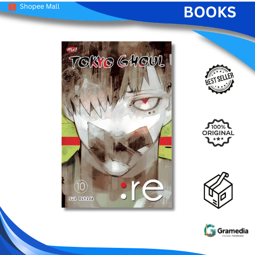 Gramedia MKG - Komik Tokyo Ghoul : Re 10 (Sui Ishida)